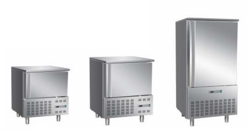 Portable blast chiller and shock freezer